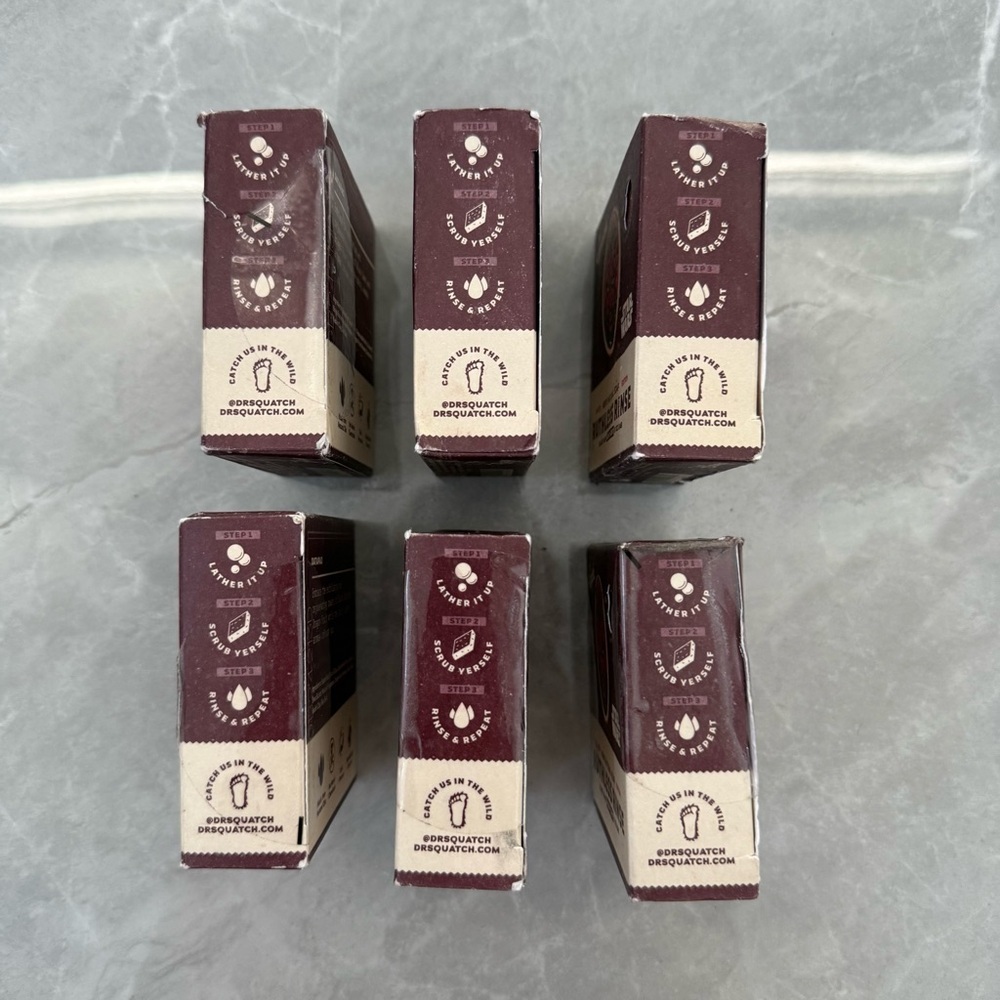 Dr. Squatch Limited Edition Disney Star Wars Ruthless Rinse Soap Bar Set of 6 - Picture 5 of 13